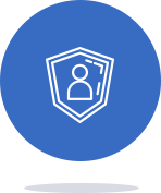 Icon with shield