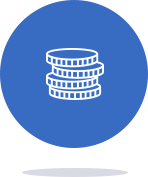 Icon with coins