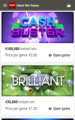 App Preview Instant Win Games